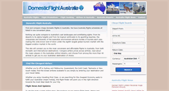 Desktop Screenshot of domesticflightaustralia.com