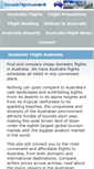 Mobile Screenshot of domesticflightaustralia.com